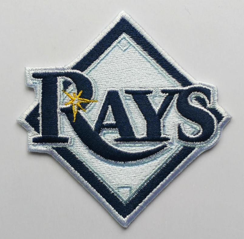 Tampa Bay Rays Logo Iron on Patch 7.7CMx7.7CM